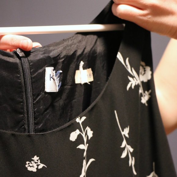 Black Midi Dress - Picture 3 of 3